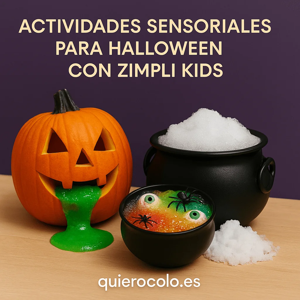 Сенсорные активности для Хэллоуина с Zimpli Kids: веселые идеи без страха